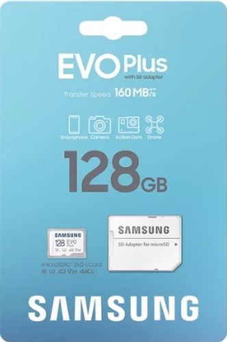 128 GB Samsung microSD kártya