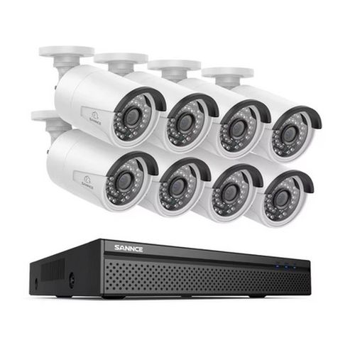 Sannce 8 kamerás  IP POE intelligens kamerarendszer  8MP - szereléssel is!