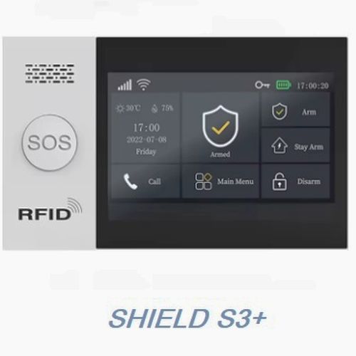 SHIELD S3+ (2025) vezeték nélküli Wi-fi, GSM riasztó rendszer - beszereléssel is!