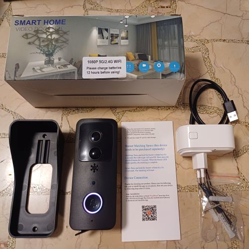 VD01 "okos" kaputelefon - video kapucsengő