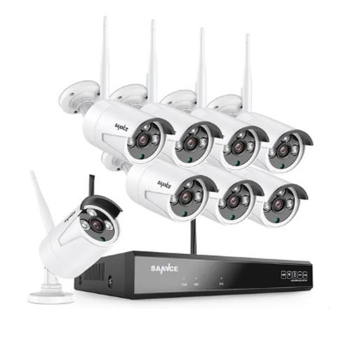 SANNCE 8 kamerás 3MP wifi kamerarendszer