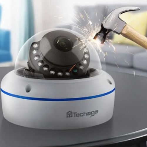 TECHAGE 5MP IP POE Dómkamera
